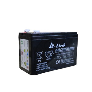 A-Link 12V 7Ah Bakımsız Kuru Akü (K.10) #3