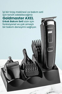 Goldmaster Axel GM-9124 13in1 Erkek Bakım Seti #5