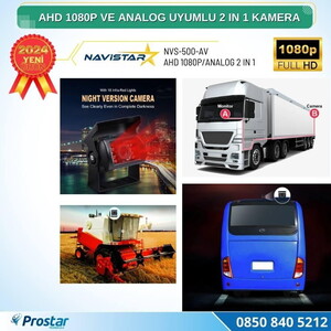 Navistar NVS-500-AV Şapkalı Araç Arka Kamerası #4