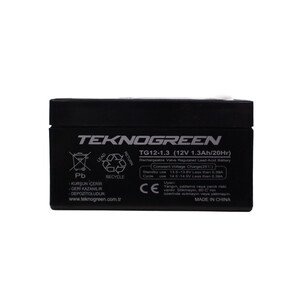 Teknogreen 12V 1.3Ah Bakımsız Kuru Akü (K.20)
