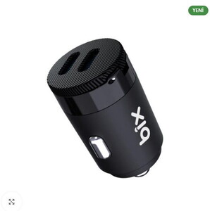 Bix BXCC65C 65W Çift Type-C Araç Şarj Cihazı Siyah #2