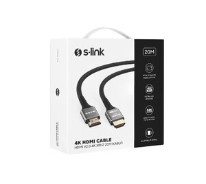 S-Link SLX-HD4K20 4K Hdmi Kablo 20m. #3