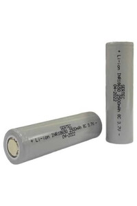 Sertec 18650 3.7V 2450mAh 12C Başsız Lityum Pil