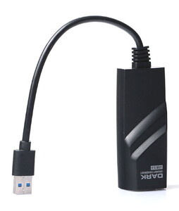 Dark USB 3.0 Type-A Gigabit LAN Adapter #3