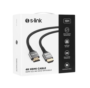 S-Link SLX-HD4K15 4K Hdmi Kablo 15m. #4