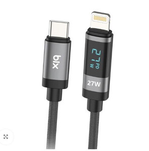 Bix BX06CL Type-C to Lightning Şarj Kablosu 1m Gri