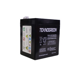 Teknogreen 12V 5Ah Bakımsız Kuru Akü (K.10) #2