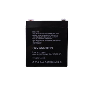 Teknogreen 12V 5Ah Bakımsız Kuru Akü (K.10) #3