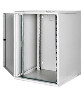 Lande 18U 600x600 Duvar Tipi Rack Kabin Açık Gri #2