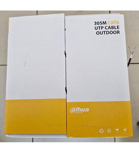 Dahua DH-PFM920-6UN Cat6 UTP Dış Mekan Siyah 305m #2