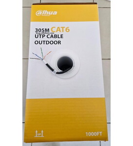Dahua DH-PFM920-6UN Cat6 UTP Dış Mekan Siyah 305m #3