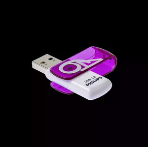 Philips Vivid 64Gb Usb 3.0 Flash Bellek Mor #3