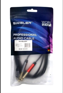 S.Wieler SC2M-2M Type-C - 2x6.3mm Mono Kablo 2m