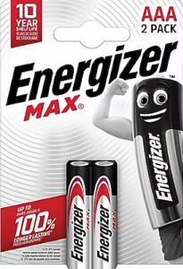 Energizer Max AAA Alkalin Pil 2 li