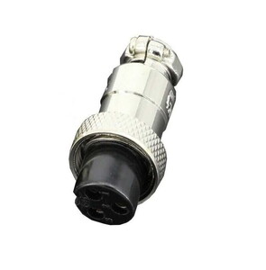 IC261M 12mm 3 Pin Mini Mayk Fiş Kablo Monte Dişi