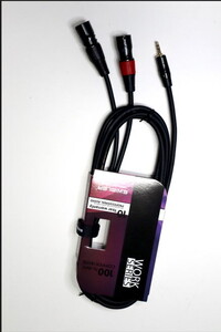 S.Wieler SS2X-3M 3.5mm Stereo - 2xXLR E Kablo 3m
