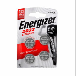 Energizer CR2032 3V Lityum Pil 4 lü