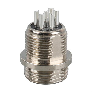 IC261M 12mm 6 Pin Mini Mayk Fiş Şase Monte Erkek #3