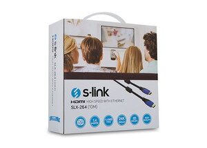 S-Link SLX-264 10m. Kor. Kılıflı Gold 24K Hdmi Kab #5