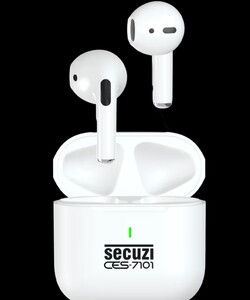 Secuzi CES-7101 Kulak İçi Bluetooth Kulaklık Beyaz #2