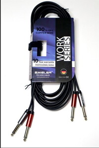S.Wieler SMM2-3M 2x6.3mm Mono - 2x6.3mm Mono 3m