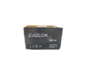Exelon 12V 7A Bakımsız Kuru Akü