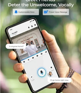 Reolink 5Mp PoE Video Akıllı Kapı Zili #2