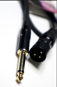 S.Wieler SXM-1M XLR Erkek - 6.3mm Mono Kablo 1m #2