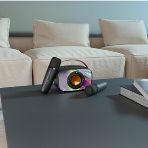 Mikado MD-57BT Endless Mini Karaoke Speaker Siyah #4
