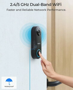 Reolink 4Mp Şarjlı Görütülü Kapı Zili