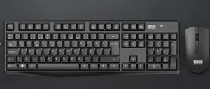 Secuzi CES-5301 Kablosuz Klavye Mouse Seti Siyah #4