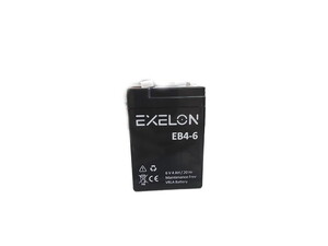 Exelon 6V 4A Bakımsız Kuru Akü