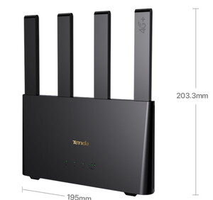 Tenda 4G08 AC1200 Dual Band WiFi 4G+ LTE Router