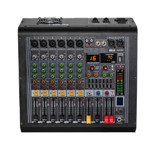 Wöller W-6R700 6 Kanal 2x350W Power Mikser